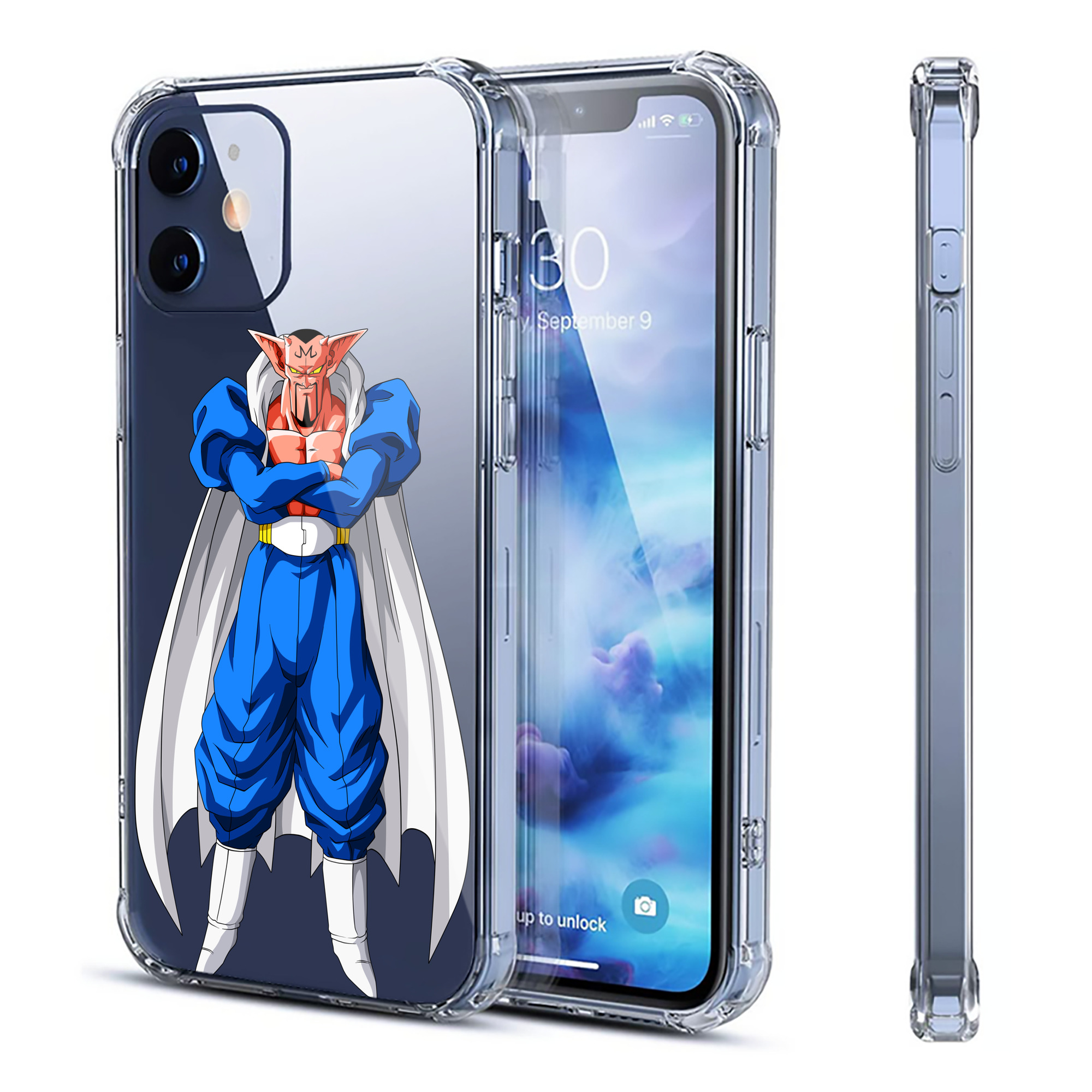 （画像用） ドラゴンボール DRAGON BALL 【iPhone 12シリーズ対応】透明スマホケース（クリアソフトケース）